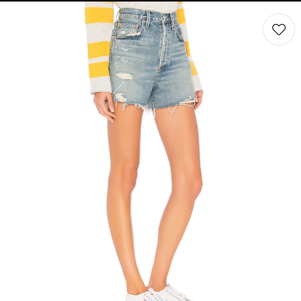 AGOLDE Dee Short in Riccochet